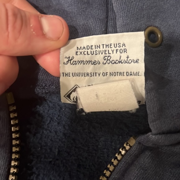 Vintage Notre Dame Jacket MADE IN USA 80’s 90’s XL - Picture 5 of 7